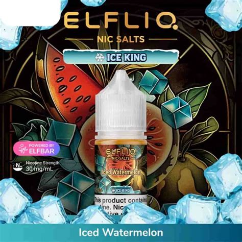 ELFLIQ Salts - Iced Watermelon | Buy Now – Vape Stars