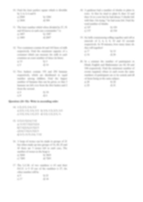 Image result for Number System Questions