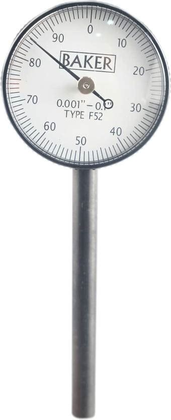 Baker Back Plunger Type Dial Gauge (Model 38) (F52_0.1") Radius Gauge ...