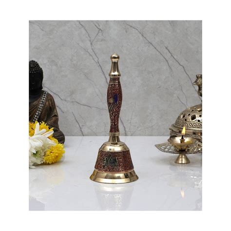 Buy Amaya Decors Gold Brass Bell Online