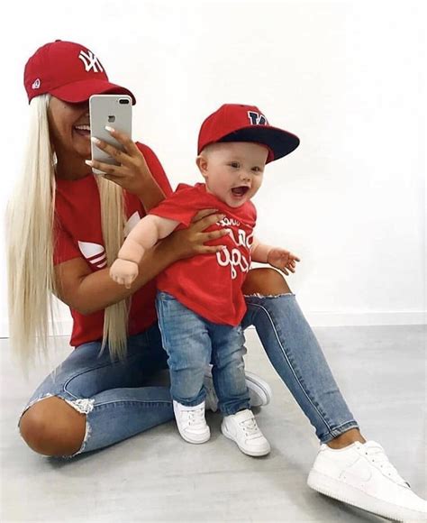 Mamá e hijo, estilo igual | Mommy son outfits, Baby fashion trends ...