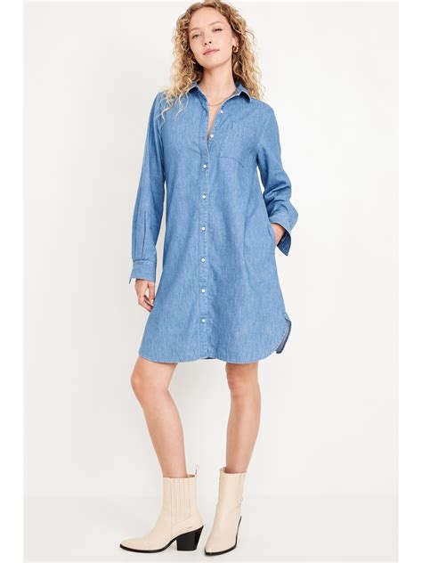 Shirt Dresses with Pocket | Old Navy
