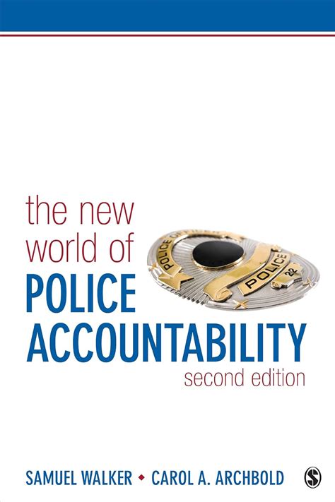 Buy The New World of Police Accountability Book Online at Low Prices in ...