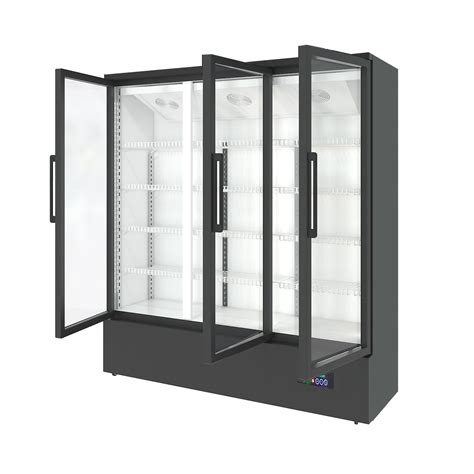 1500L Jumbo Commercial Beverage Refrigerator Upright Fan Cooling ...