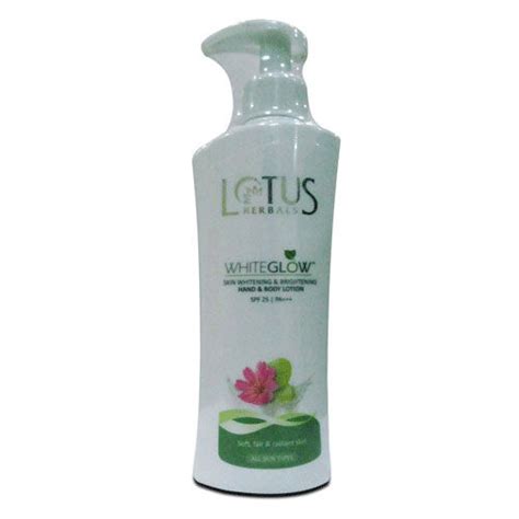 Lotus Herbals Whiteglow Hand & Body Lotion SPF 25 PA+++, 300 ml Price ...