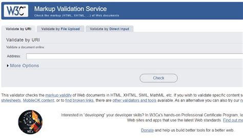 Image result for W3 HTML Validator