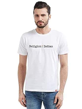 Buy Wear Your Opinion Men's Cotton Half Sleeve Graphic Printed T-Shirt ...