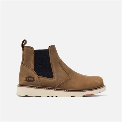 BRUNT The Ohman Soft Toe 6" Slip-On Work Boot | Blue Collar Workwear