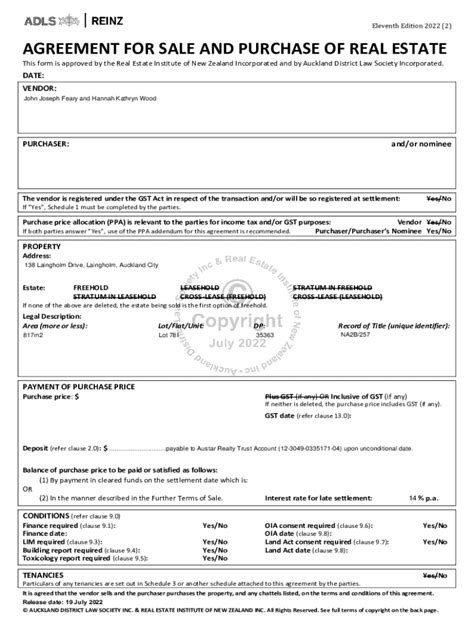 Fillable Online John Joseph Feary and Hannah Kathryn Wood Fax Email ...