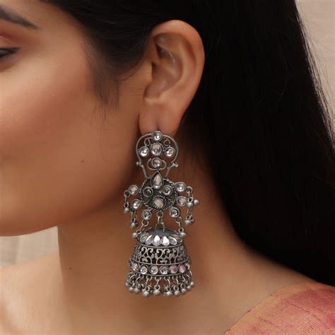 The Earthy Lantern Jhoomar Earring – Cippele