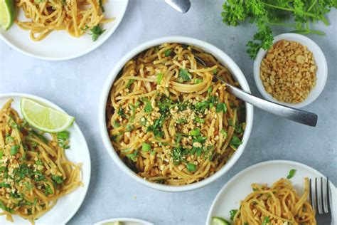 20-Minute Peanut Butter Noodles