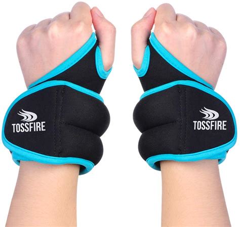 Wrist Weights Set 2lb (1lbs Each) Thumblock Arm Weight for Women and ...