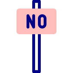 Download Free No Icons in PNG & SVG