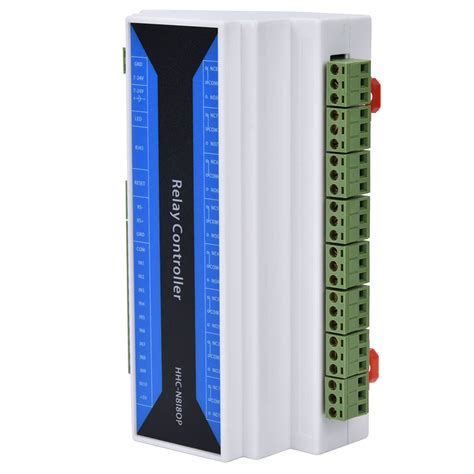 Buy 8 Channel Network Relay Module Remote Control Relay Device Ethernet ...