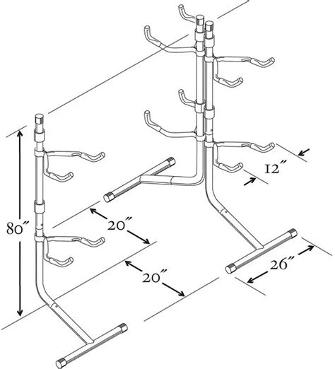 Saris Indoor Bike Bunk 2-Bike Stand | Publiclands