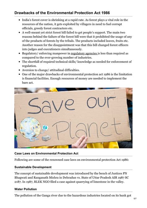 PPT - Importance amp Salient Features of the Environment Protection Act ...