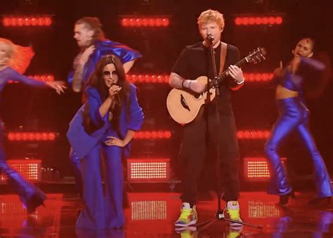 Camila Cabello & Ed Sheeran Deliver the First Performance of 'Bam Bam ...