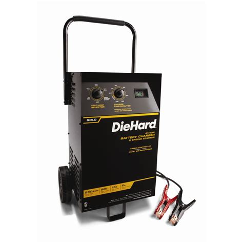 DieHard Gold Wheeled Battery Charger with Timer Control & Engine Starter | Shop Your Way: Online ...