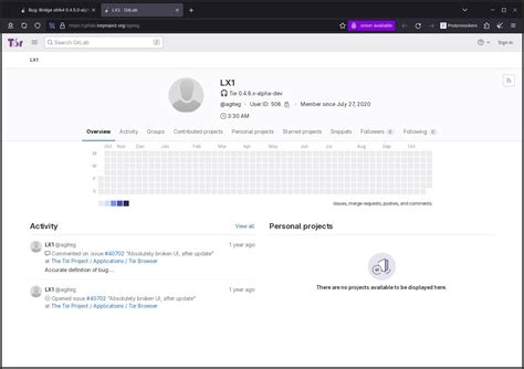 Gitlab.torproject.org 422 ERROR my account + missing posts - Websites ...