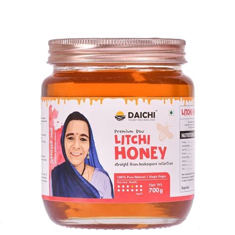 Daichi Litchi Honey - 100% Raw & Unprocessed, Straight from beekeepers ...