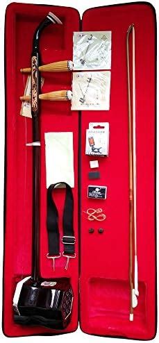 WuYue Chinese 2 Strings Traditional National Instruments Ergonomic Flat ...