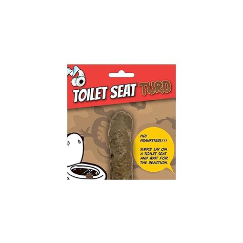 Buy Fake Poo, Toilet Seat Turd, Secret Santa Joke/novelty/gift/prank ...