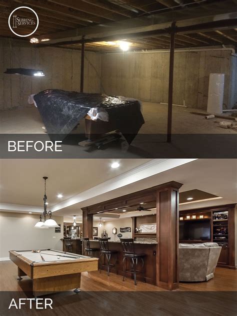 Basement Finishing Before And After - Openbasement