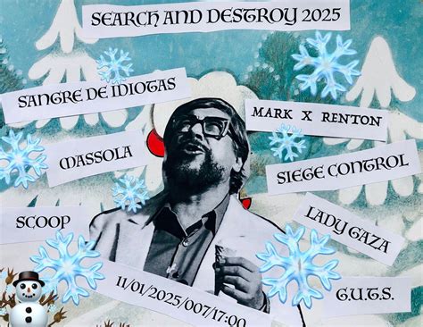 SEARCH & DESTROY 2025, Klub 007 Strahov, Prague, 11 January 2025 ...