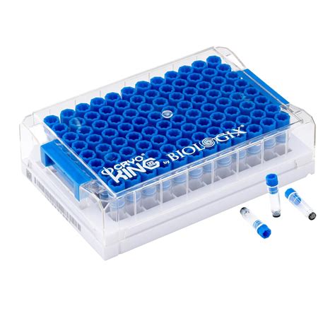 CryoKing 0.5ml SBS Standard Cryogenic Vials with Racks, India | Ubuy