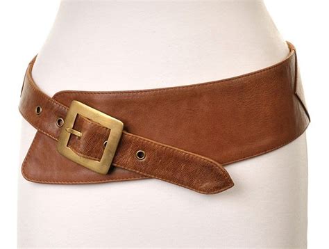 Tan hip belt / Jocasi belt - Westend curved asymmetric style, plus ...
