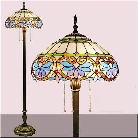 Tiffany Style Floor Lamp Floor Lamp Standing Lamp for Bedroom Tiffany ...
