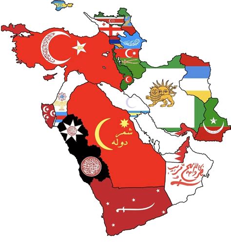 Middle East Flags