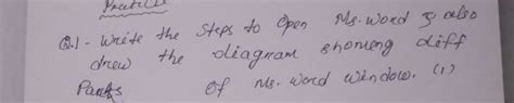Steps To Open Ms Word