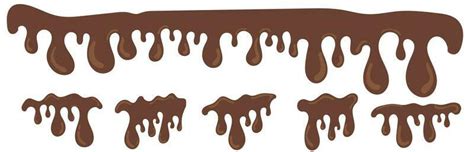 Image result for Chocolate Paint Drips Vector