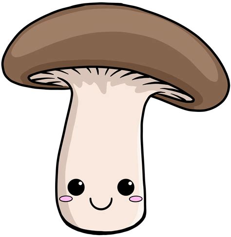 Mushroom Clipart With Face at Nathaniel Ackerman blog