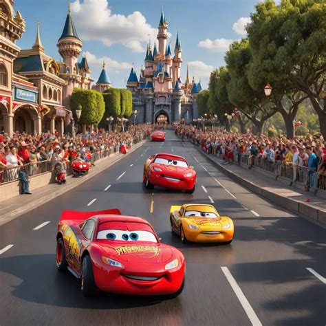 Mario Meets Lightning McQueen at Disneyland | Story.com