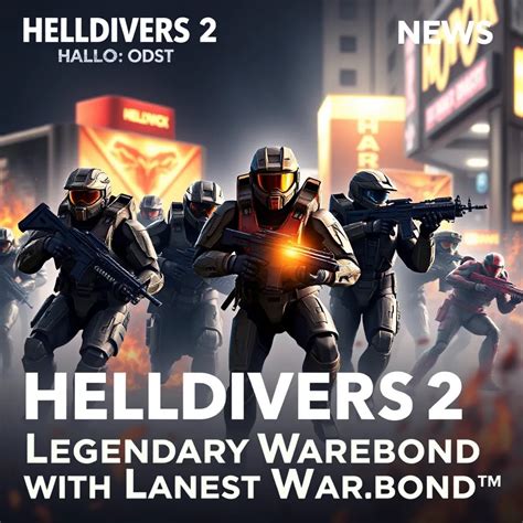 HELLDIVERS 2 Celebrates HALO: ODST with Legendary Warbond : LevelUpTalk