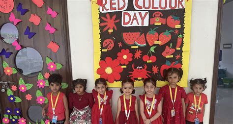 Colour Day Celebration in Preschool | GIIS Pune