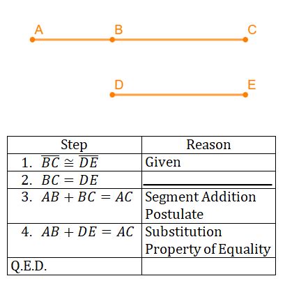 Segment Addition Postulate Proof 的图像结果