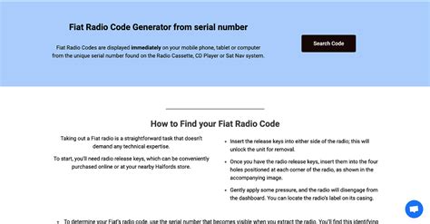 Radio Code Unlock Tutorial 的图像结果