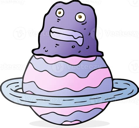 Alien Cartoon Planet PNG 的图像结果