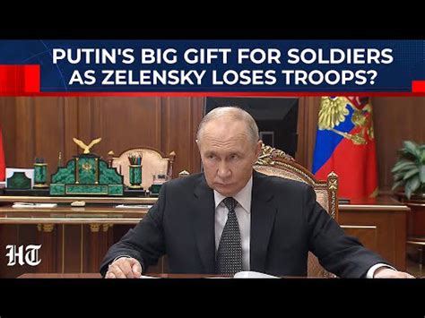 On Cam: Putin Discusses Reward For Soldiers Fighting Vs Ukraine As ...