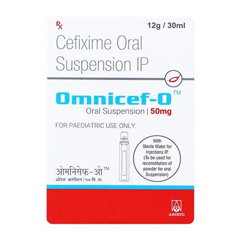 OMNICEF O 50mg Oral Suspension 30ml : Price, Uses, Side Effects | Netmeds