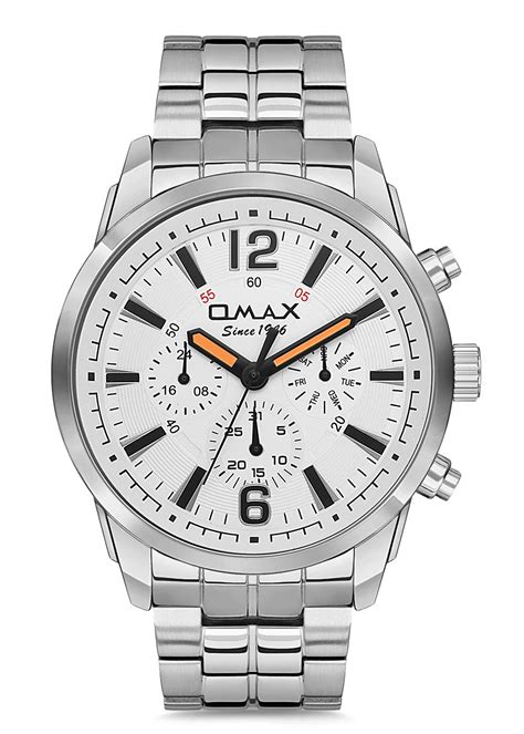 OMAX Chronograph Display Men's Watch Casual Quartz Multifunction Dial ...