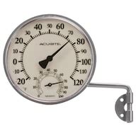 Indoor or outdoor Thermometer Clocks at Lowes.com