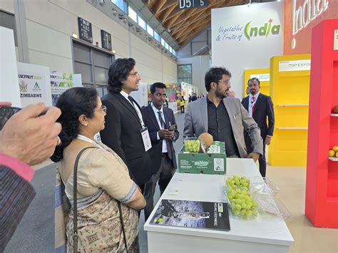 APEDA India Pavilion at MACFRUT 2024 held in Italy | APEDA