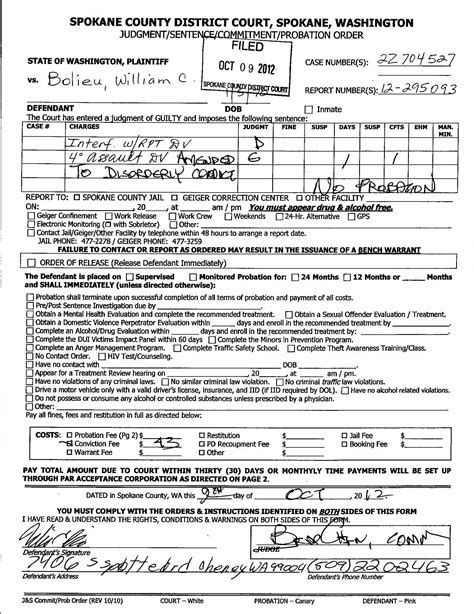 Spokane County Court Viewer