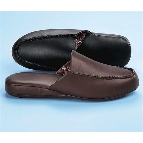 Men's Open-Back Slipper | Dr. Leonard's