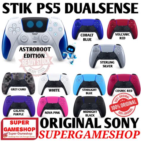 Promo Stik PS5 Dualsense Midnight Black PS5 Wireless Controller ...