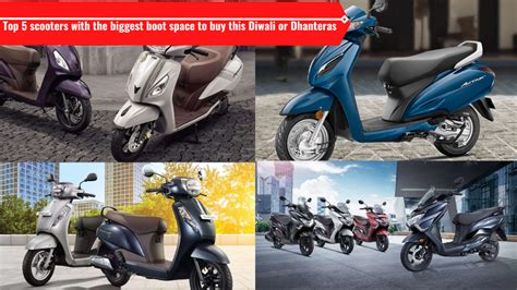 Want to buy a scooter this Dhanteras and Diwali: Checkout the Top 5 ...